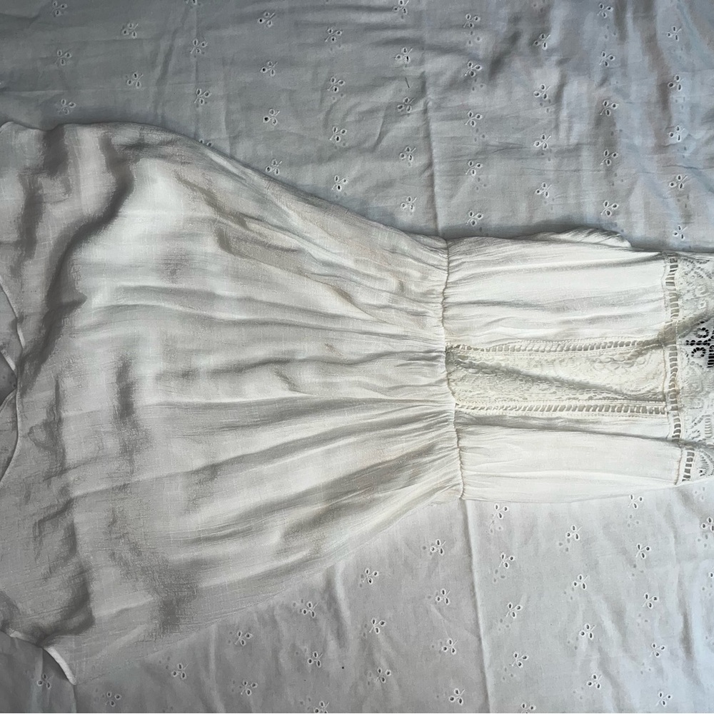 by & by Women's Cream Dress